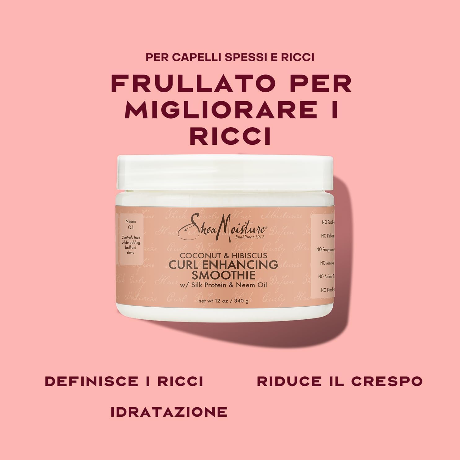 Thumbnail 1 de SheaMoisture Curl Enhancing Smoothie Leave-in per Ricci lucenti e definiti, 326 ml
