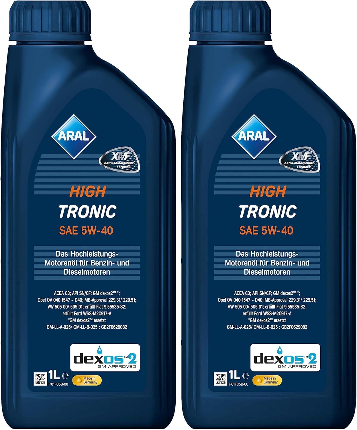 Thumbnail 5 de Aral HighTronic 5W-40 Motoröl, 5L – Hochleistungs-Syntheseöl mit breiter Freigabe