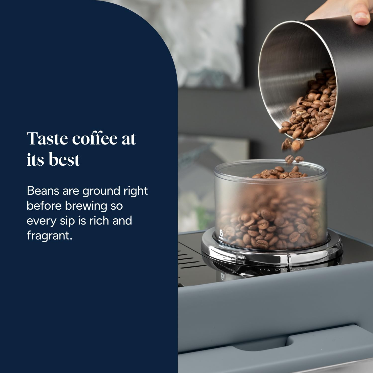 Detalle de Delonghi Rivelia EXAM440.55.G: Fully Automatic Bean-to-Cup with LatteCrema Hot