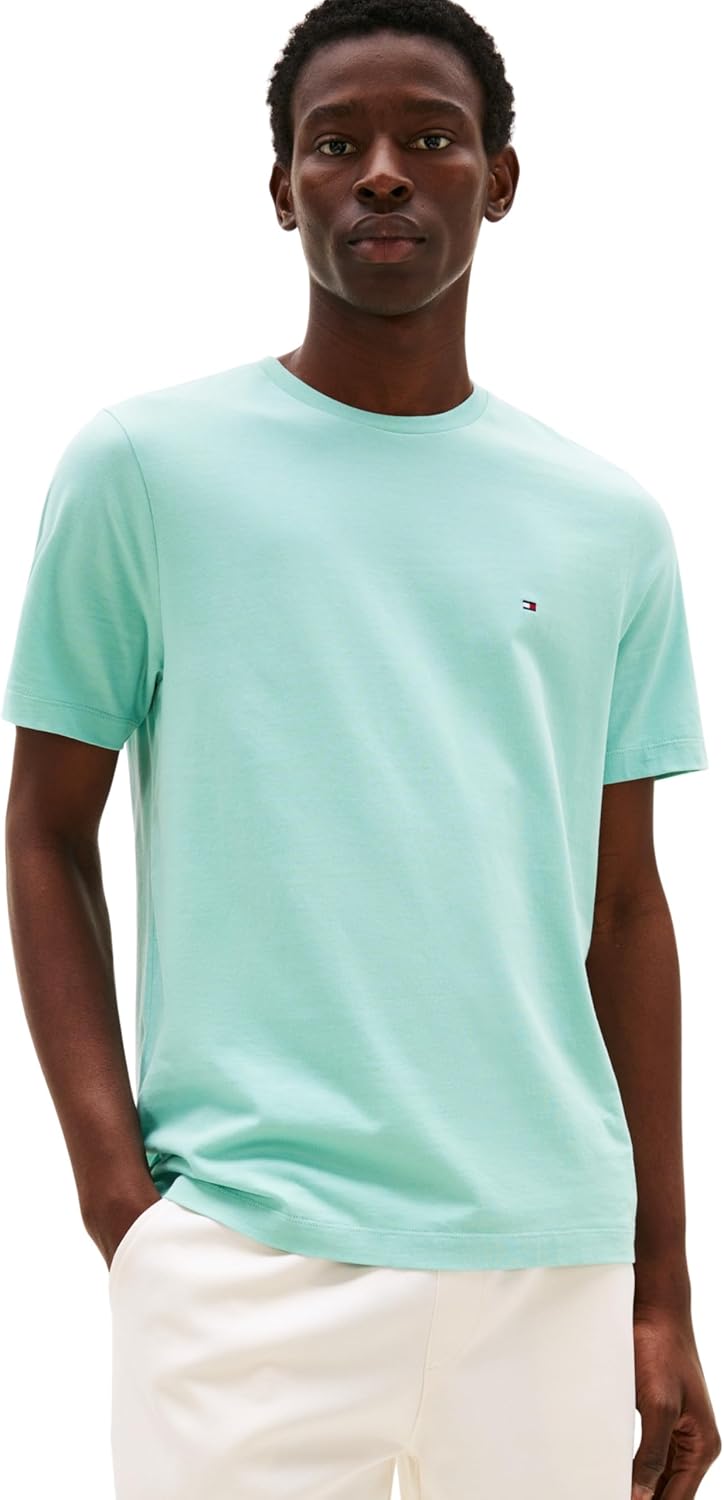Thumbnail 6 de Tommy Hilfiger Herren T-Shirt Kurzarm Seasonal Solid Tee mit Rundhalsausschnitt