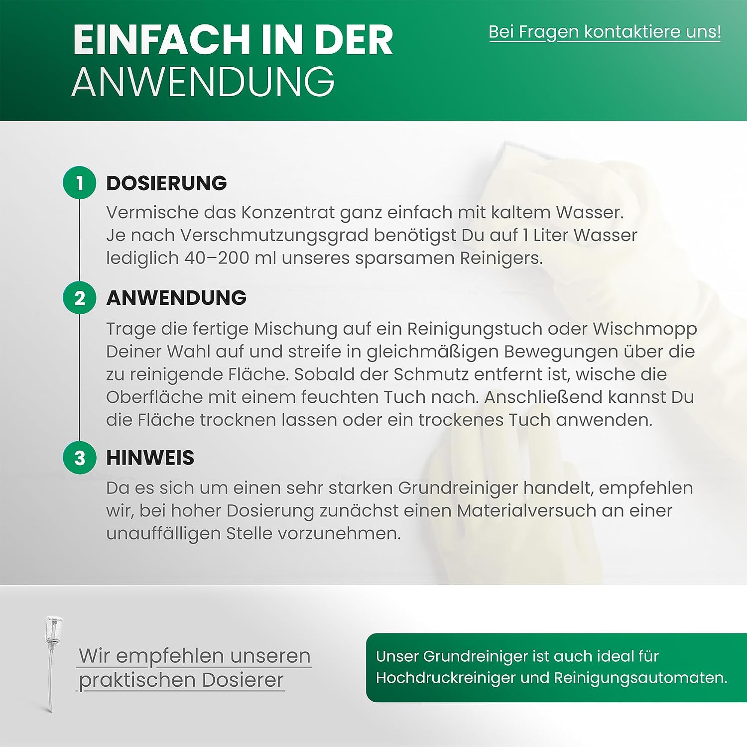 Detalle 2 de BiOHY Grundreiniger 1 L für Bodenreinigung
