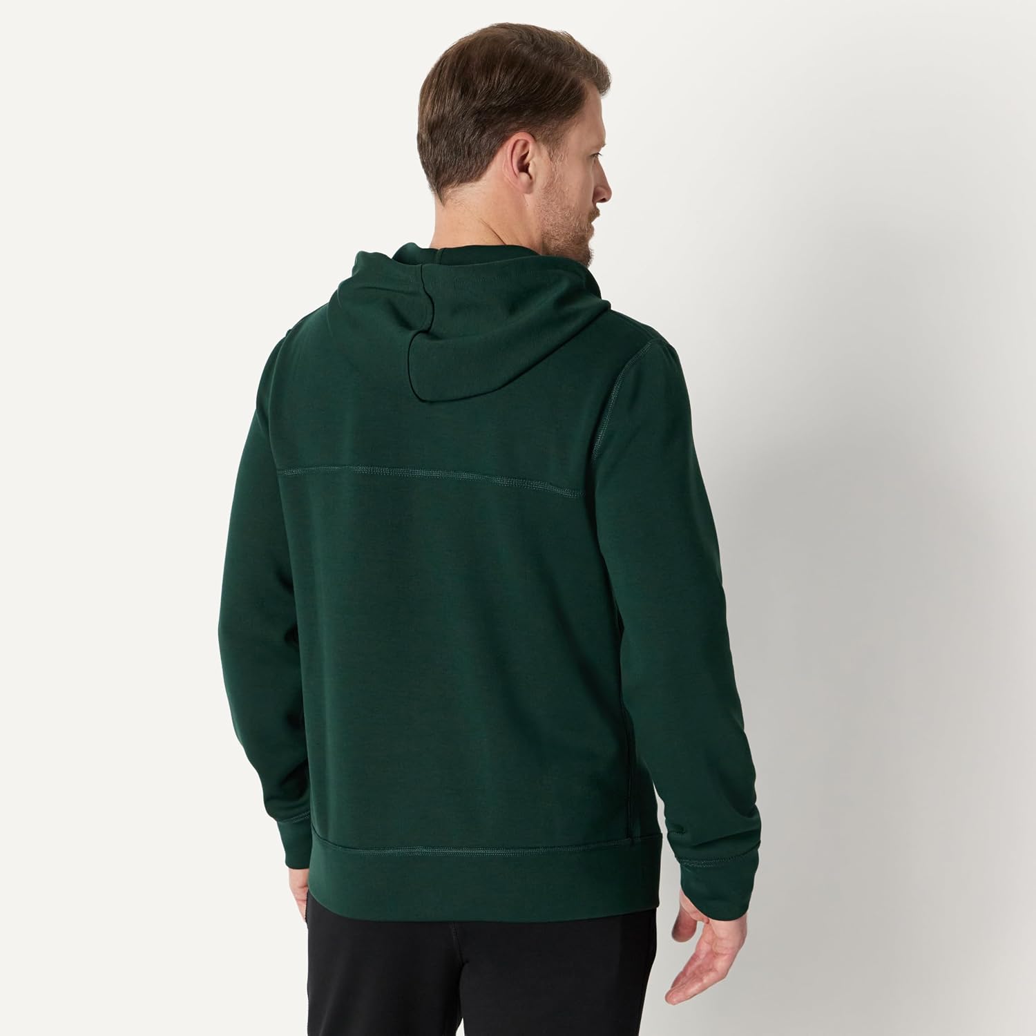 Detalle de Amazon Essentials Active Men’s Full-Zip Hoodie Sweatshirt (Relaxed Fit)