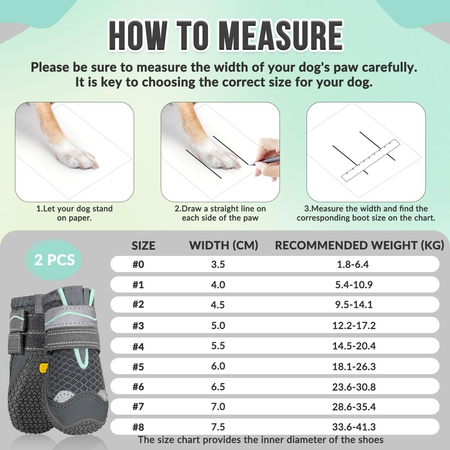Detalle 2 de SlowTon botas para perros impermeables