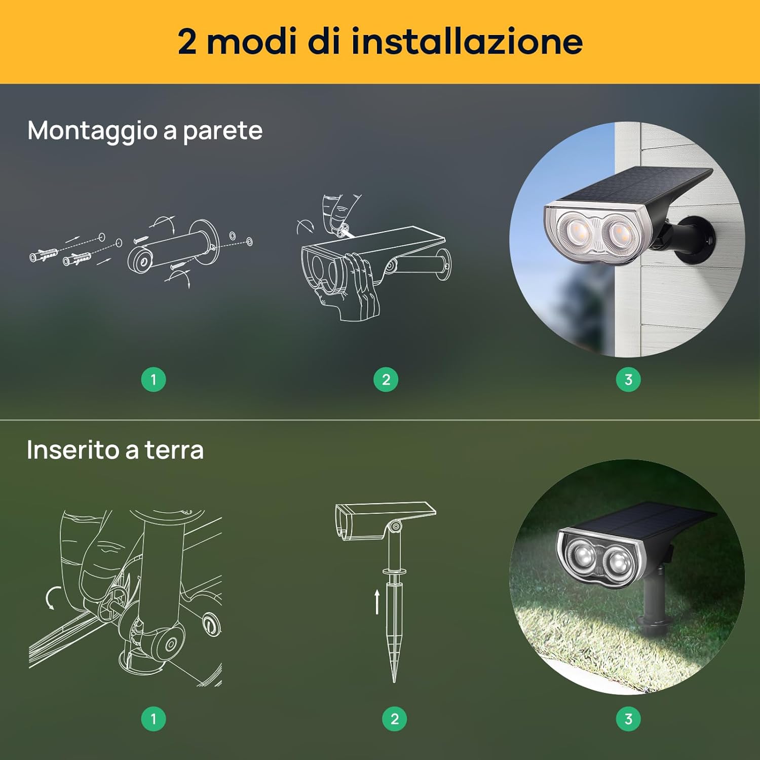 Thumbnail 4 de Linkind Luci Solari 350 lm per giardino