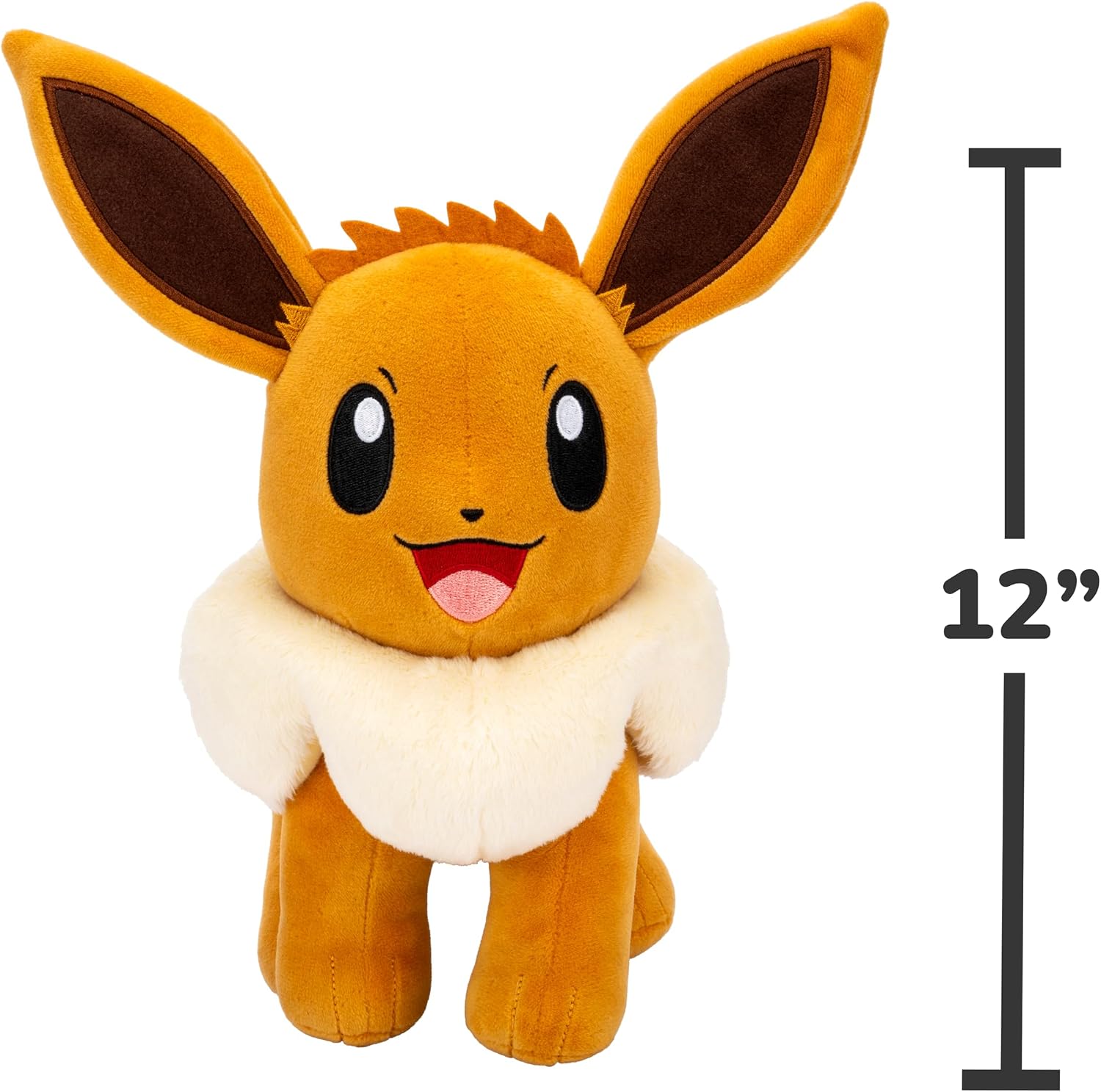 Thumbnail 2 de Pokémon Eevee Plush 12-Inch Soft Plush