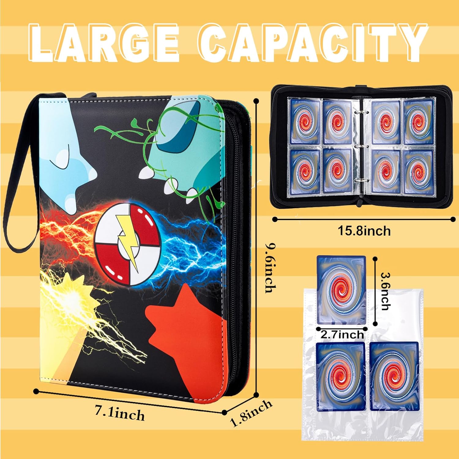 Detalle 2 de Jravkfi Card Binder 400 Capacity