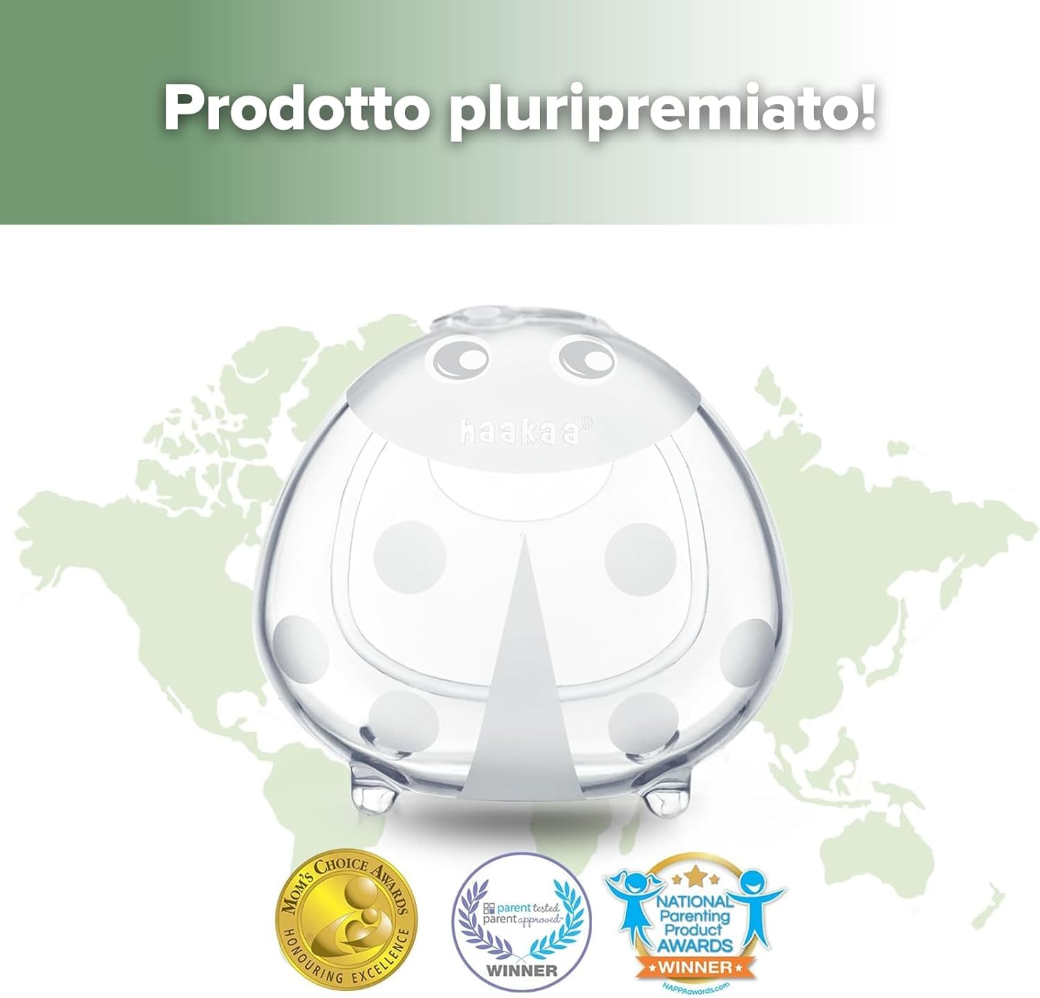 Thumbnail 6 de haakaa Coppette raccoglilatte da 40 ml in silicone alimentare (1 pezzo) con protezione capezzolo