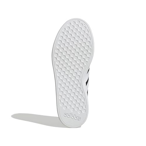 Thumbnail 8 de adidas Grand Td Lifestyle Court: zapatillas casual para mujer con cierre de cordones y suela de goma cosida (Core Black/Cloud White)
