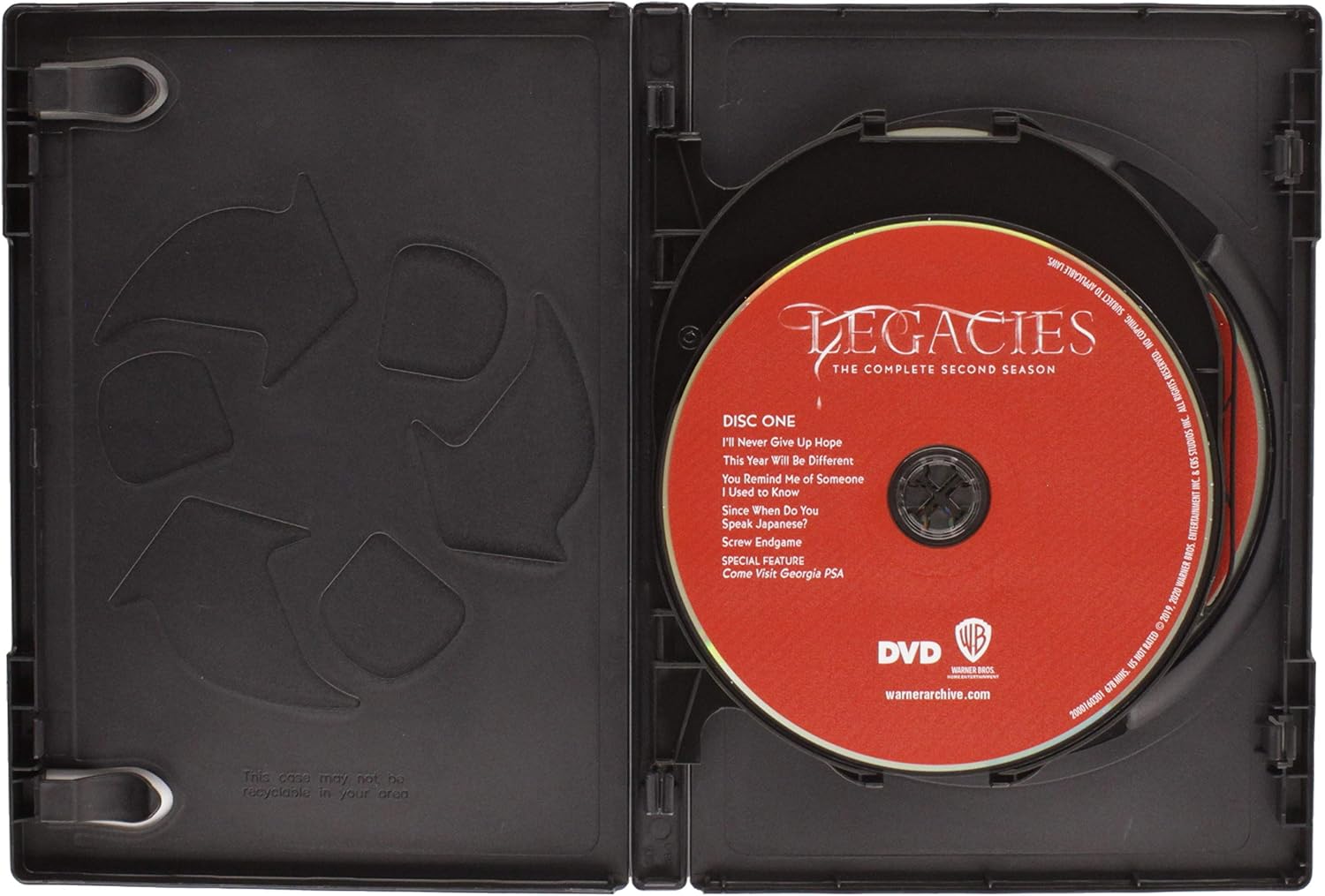 Detalle 2 de Legacies: The Complete Second Season DVD, 3-Disc Drama in English