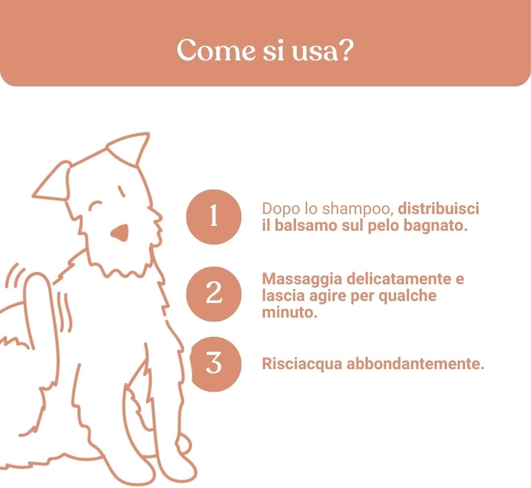 Thumbnail 6 de Bau Balsamo Cane Pelo Sensibile e Pelle Delicata: lenitivo, idratante e districante