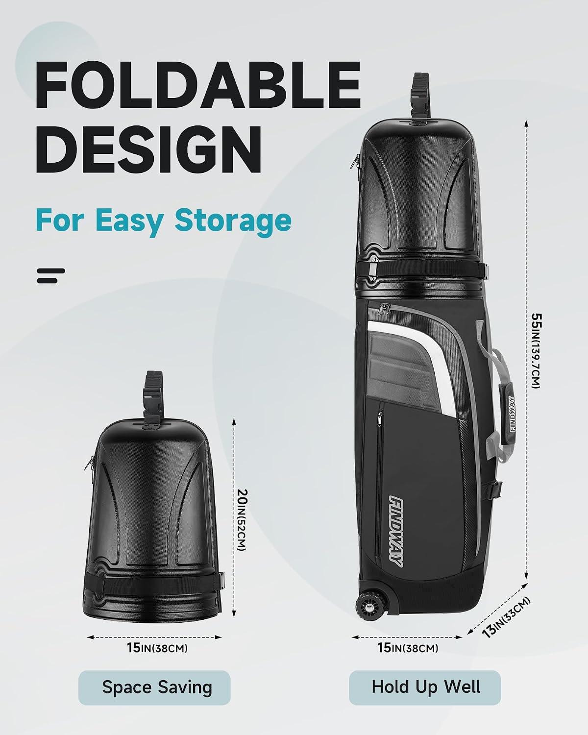 Thumbnail 5 de Findway Golf Travel Bag 55in
