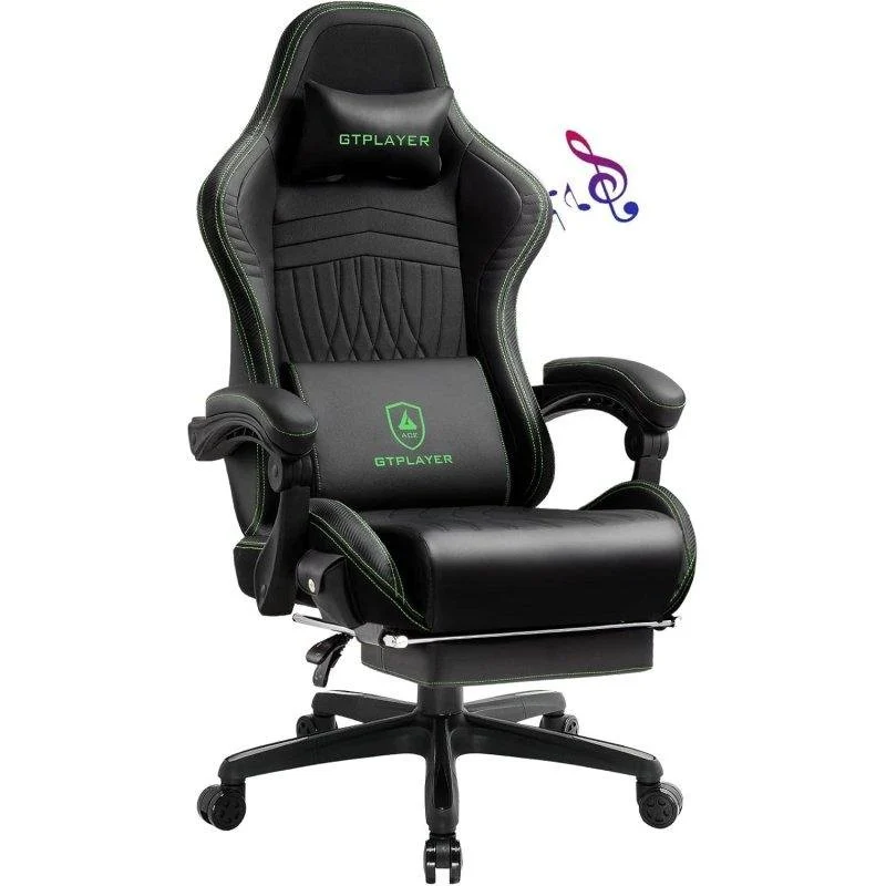 Detalle de GTPLAYER silla gaming de 150 kg