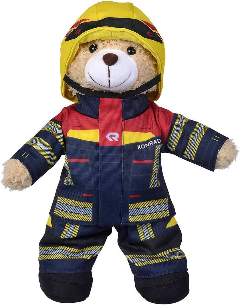 Detalle de SIMBA Rosenbauer, pluszowy miś strażak 30 cm z odpinanym kaskiem