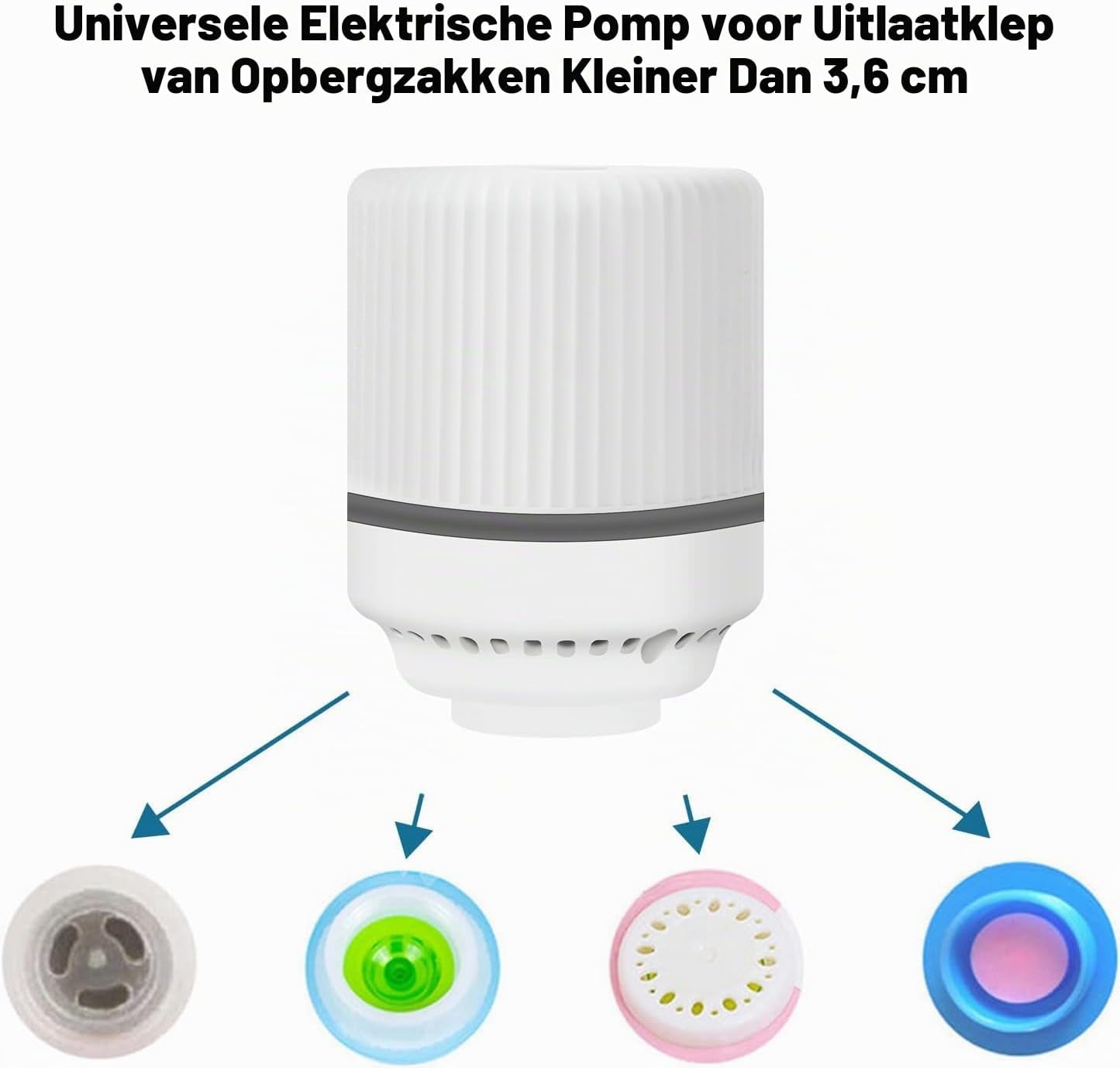 Detalle 1 de KEVIAN SG-302-2 elektrische vacuümpomp voor vacuümzakken, 30 W, 4,0 kPa, wit