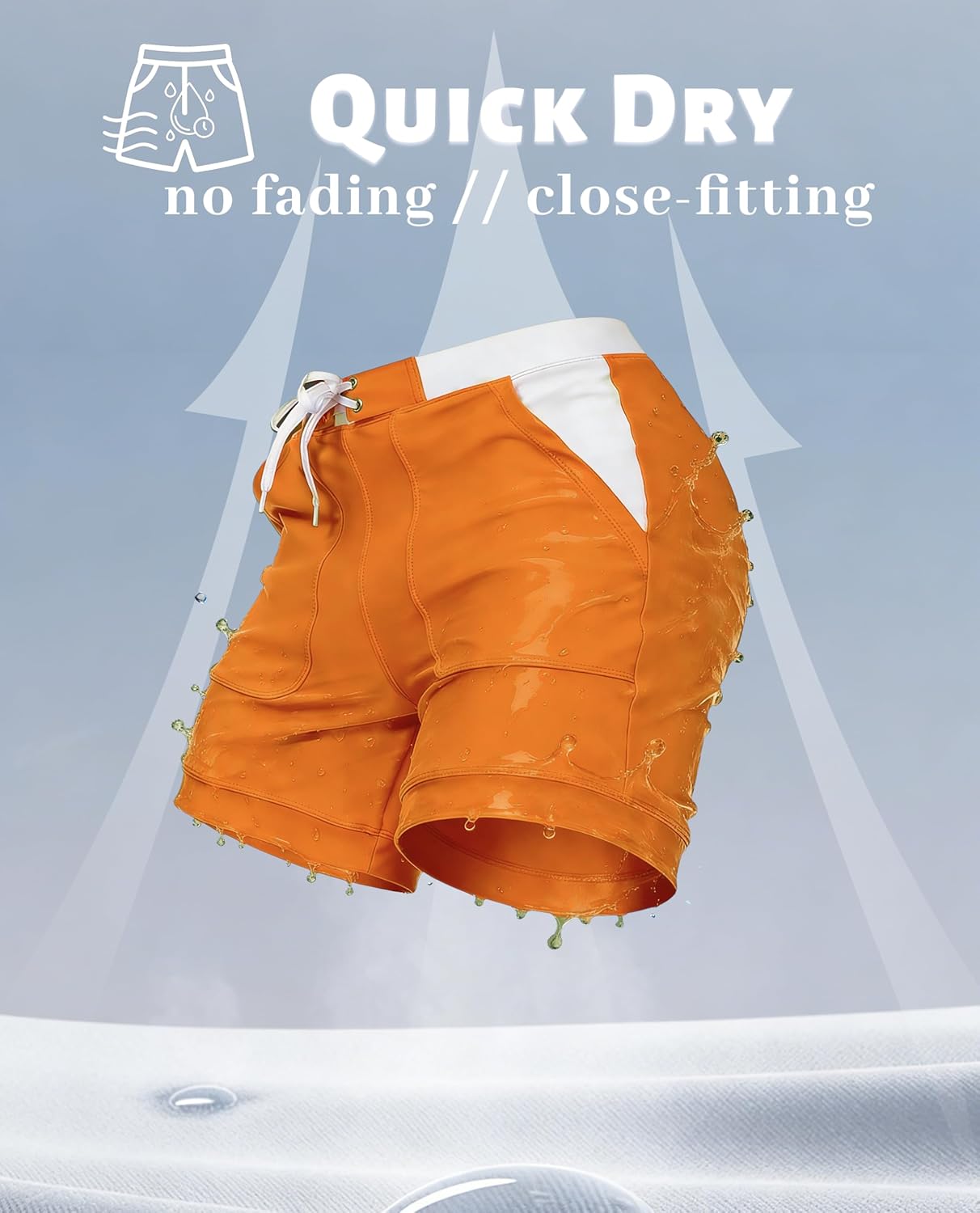 Thumbnail 3 de KEFITEVD Men's Quick Dry Swimming Shorts YK016