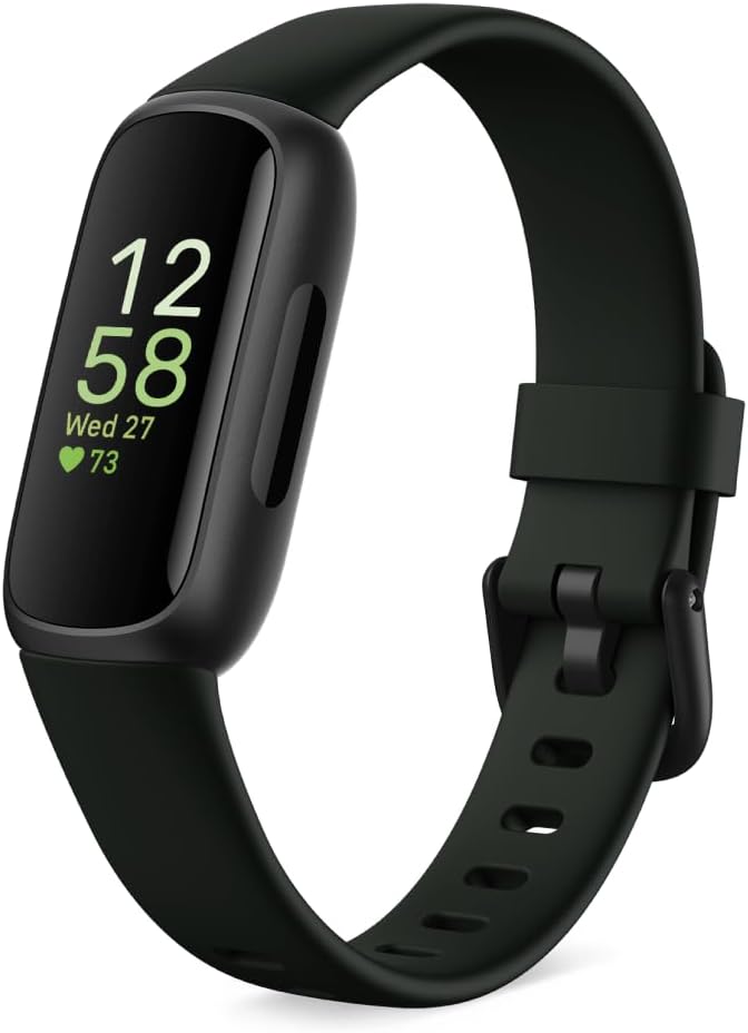 Detalle de Fitbit Inspire 3 fitness tracker, 10-day battery