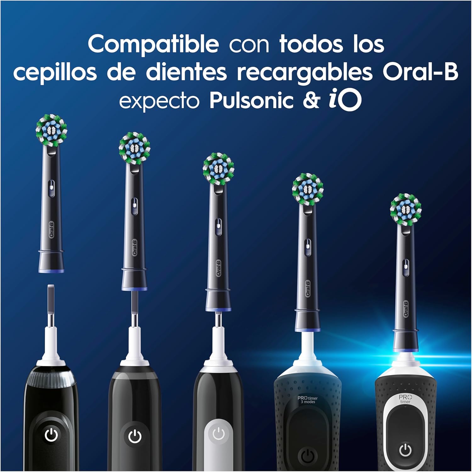 Thumbnail 5 de Oral-B Pro CrossAction Cabezales Eléctricos, Pack 10 🪥