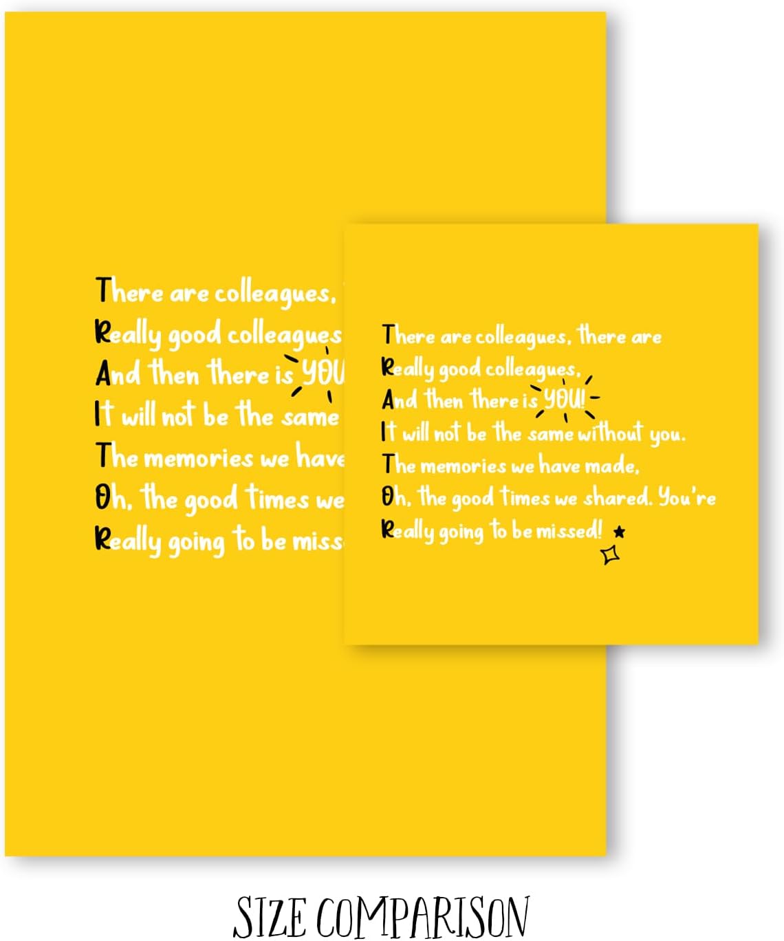 Thumbnail 2 de Funny Traitor Leaving Card – Sorry You Are Leaving Colleague Card (Standard)