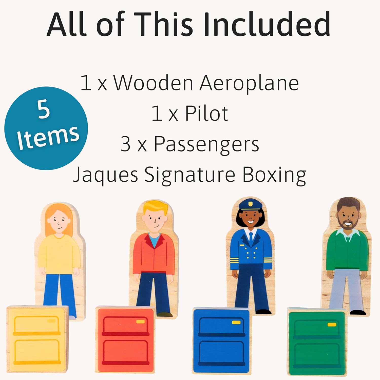 Thumbnail 2 de Jaques of London Wooden Aeroplane Toys for Toddlers – A Practical Look