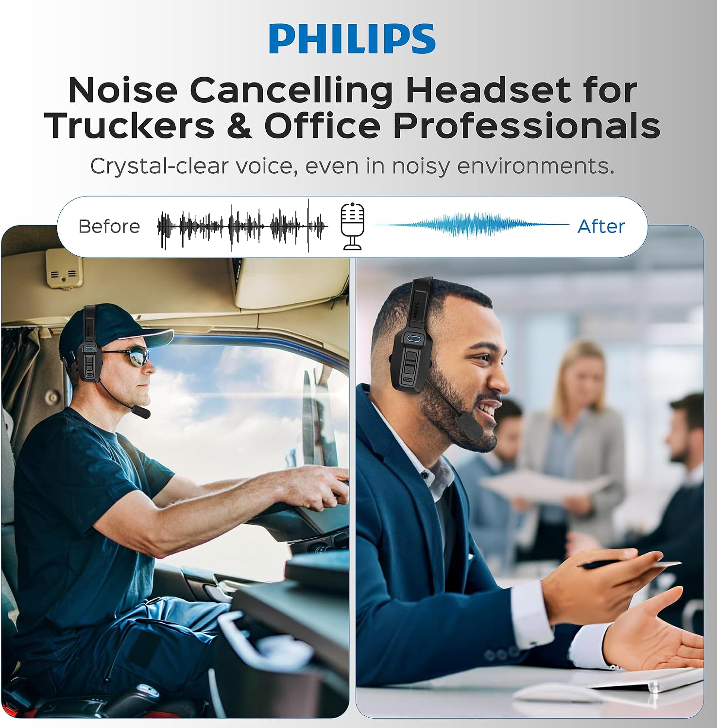 Detalle de Philips Trucker Bluetooth Headset 35h