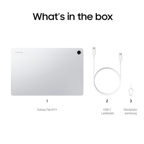 Thumbnail 6 de Samsung Galaxy Tab A11+ 11 Zoll: Leistungsstarke AI-Tablet option mit 128 GB, 6 GB RAM und Dolby Atmos