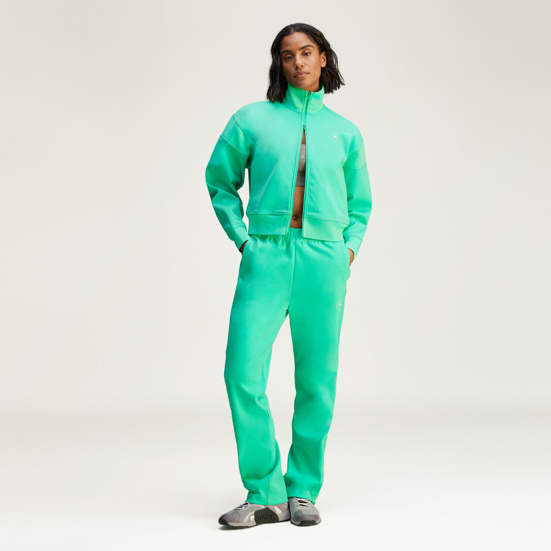 Thumbnail 2 de Pantalón adidas by Stella McCartney Knitted: verde, diseño sostenible y elegante