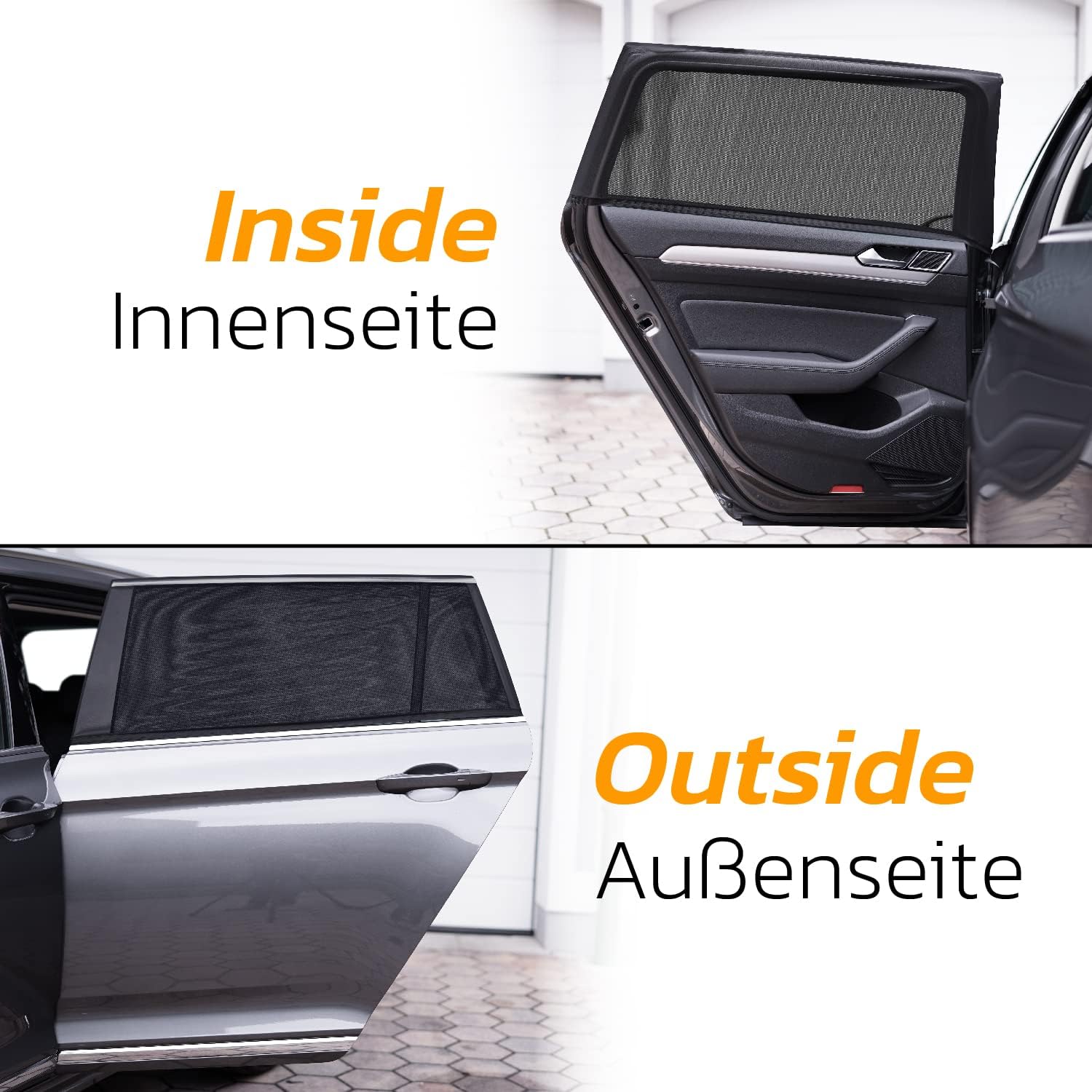 Thumbnail 4 de Caramaz Tendine parasole auto bambini – Set di 2, taglia L