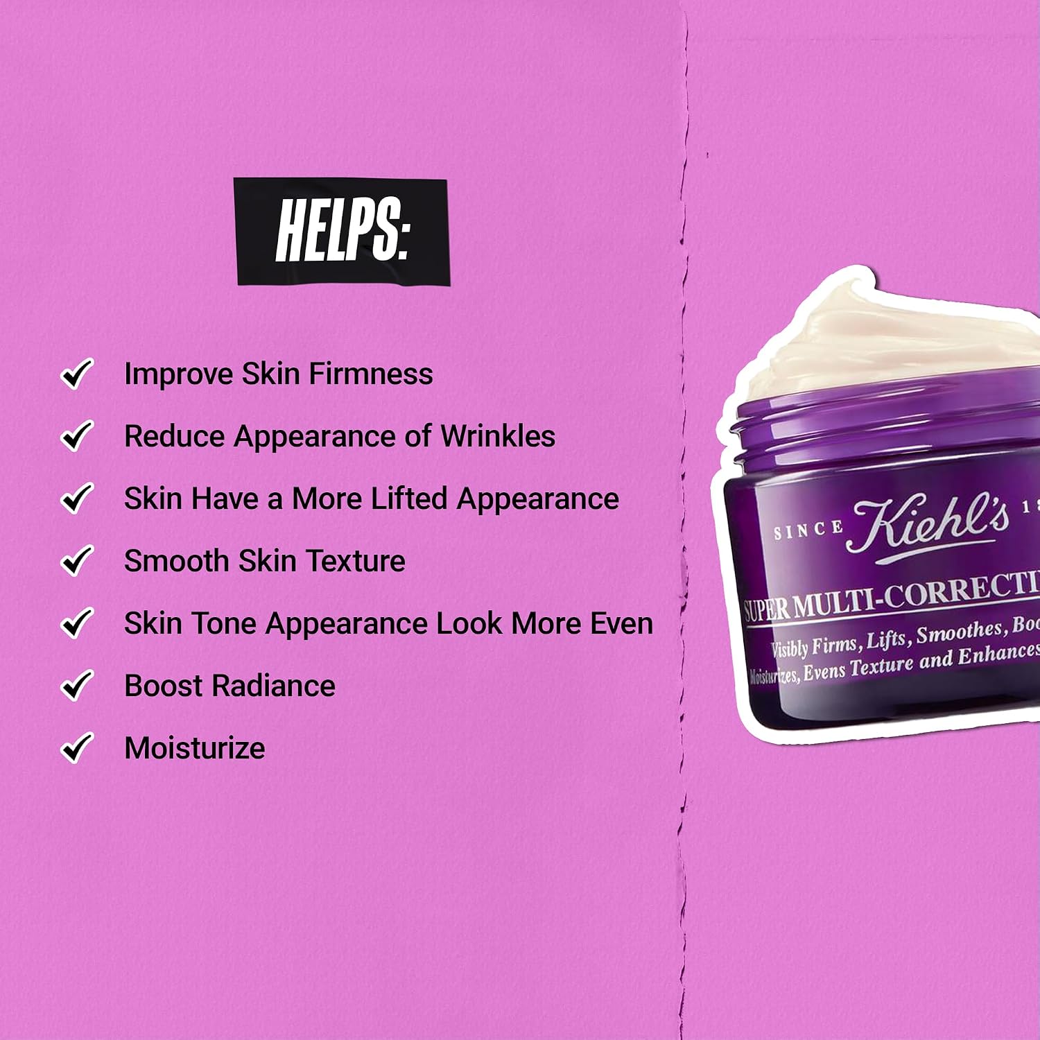 Thumbnail 4 de Kiehl's Super Multi-Corrective Cream: Anti-Ageing Moisturiser for Face and Neck