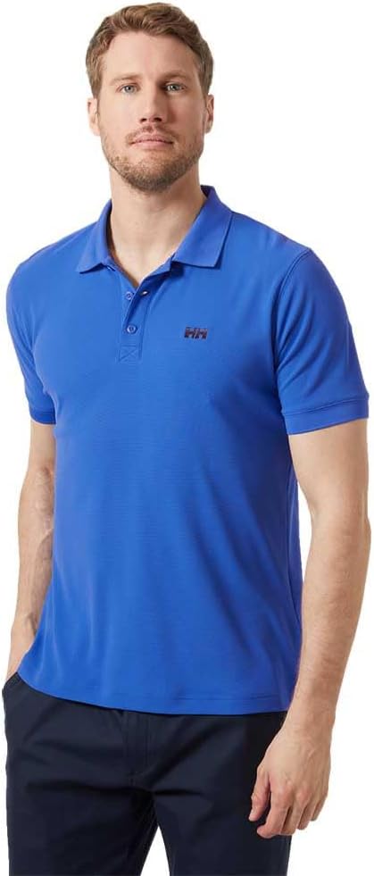 Detalle de Helly Hansen Polo Uomo Art 50584: polo sportiva in tessuto misto poliestere-cotone