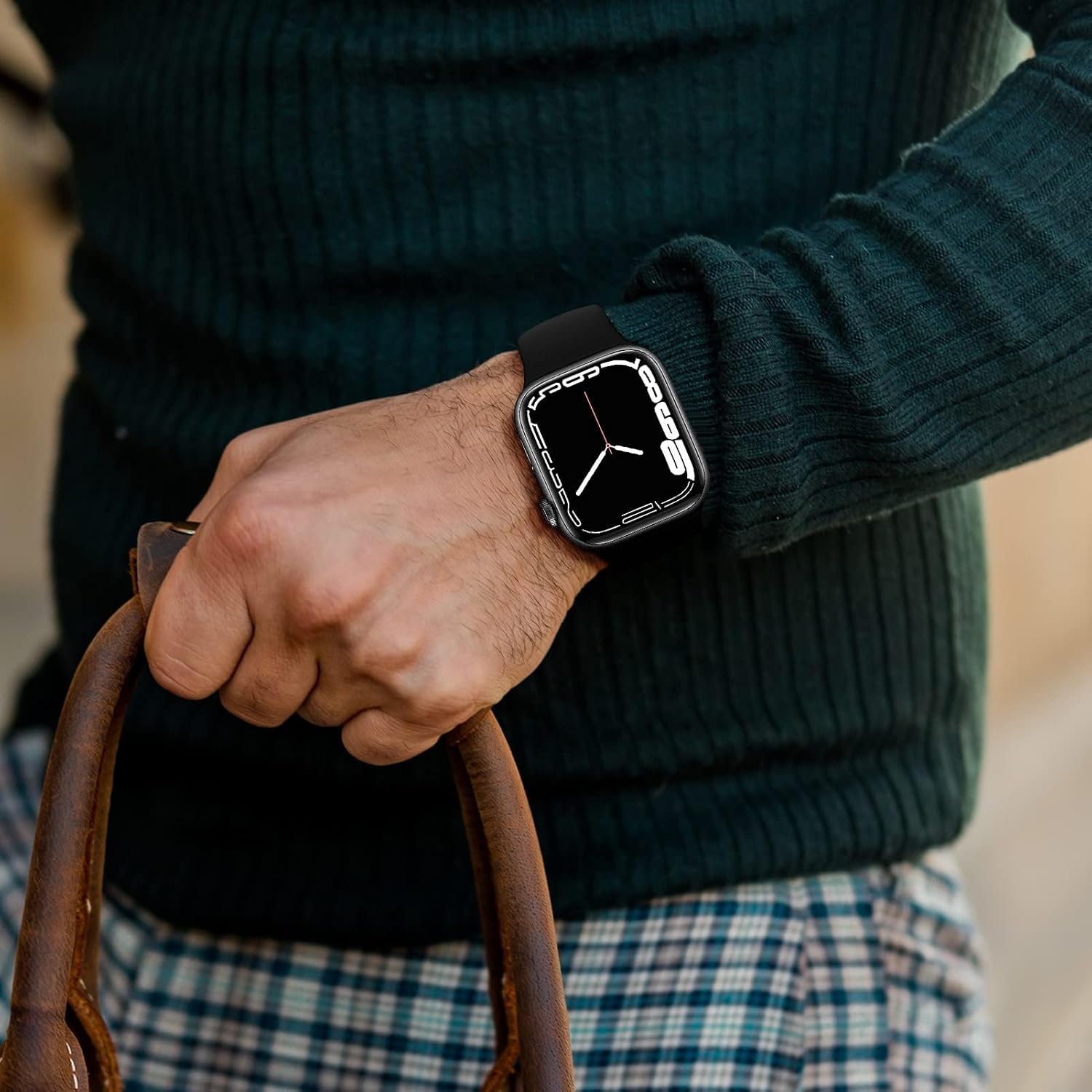 Thumbnail 4 de Sportarmband für Apple Watch Silikon 38–49 mm
