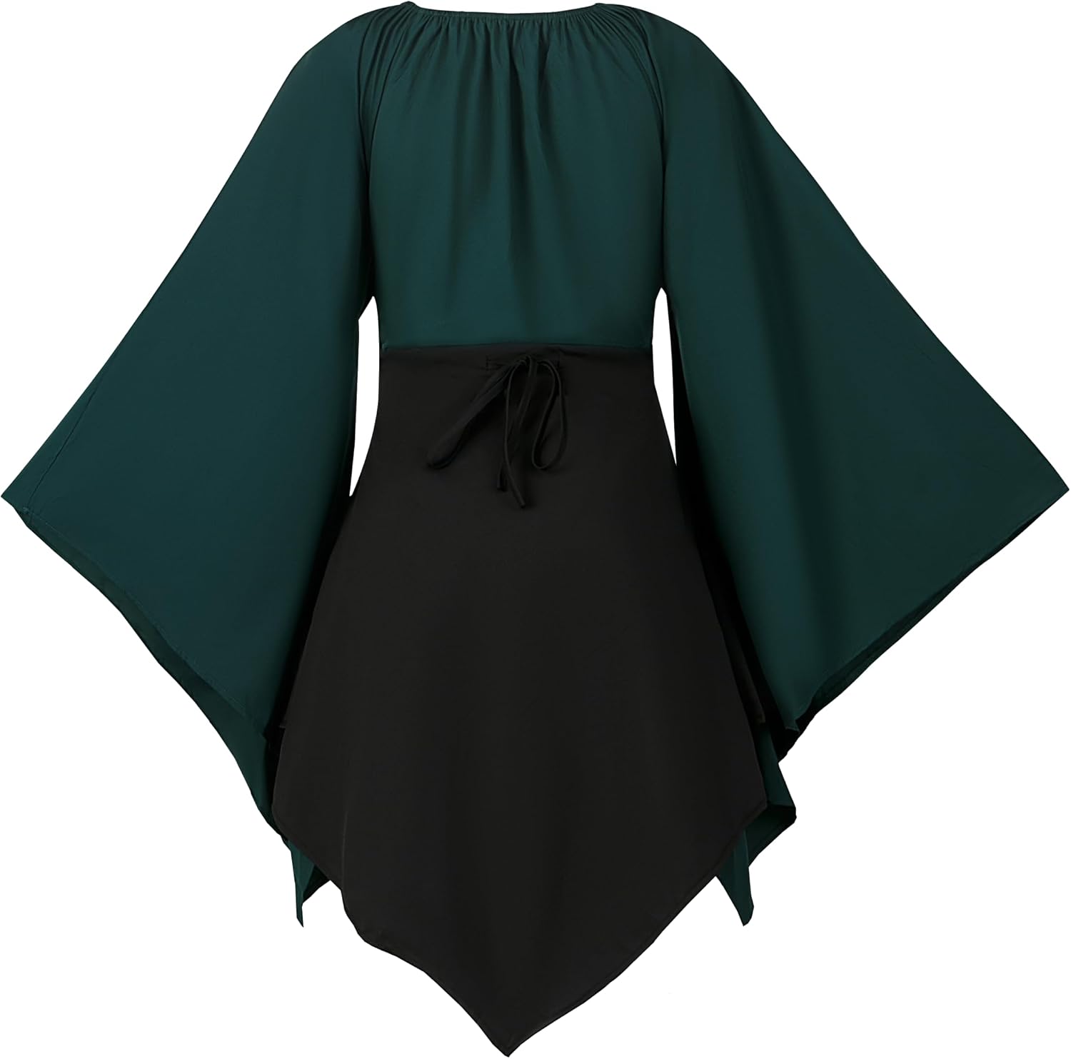 Detalle de QEKFDOV Renaissance Elfen Kostüm Kleid 3XL