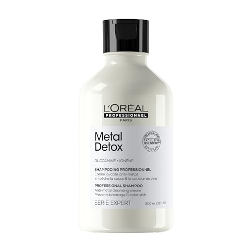 Detalle de L’Oréal Professionnel Crème Lavante Metal Detox – Shampoing Anti-Casse & Anti-Metal 300 ml