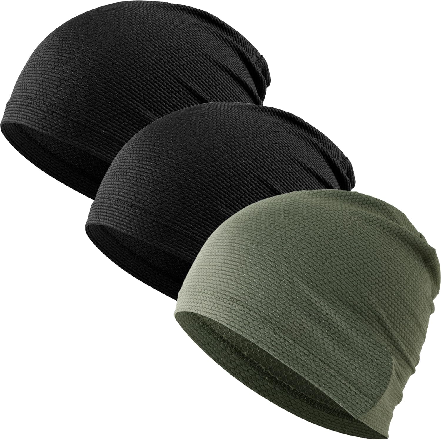 WTACTFUL 3pcs – Bonnet d'été rafraîchissant pour cyclisme et sports, léger et séchage rapide