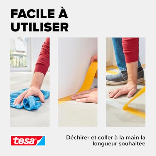 Detalle de tése Ruban de pose à adhérence extra forte – 10 m x 50 mm