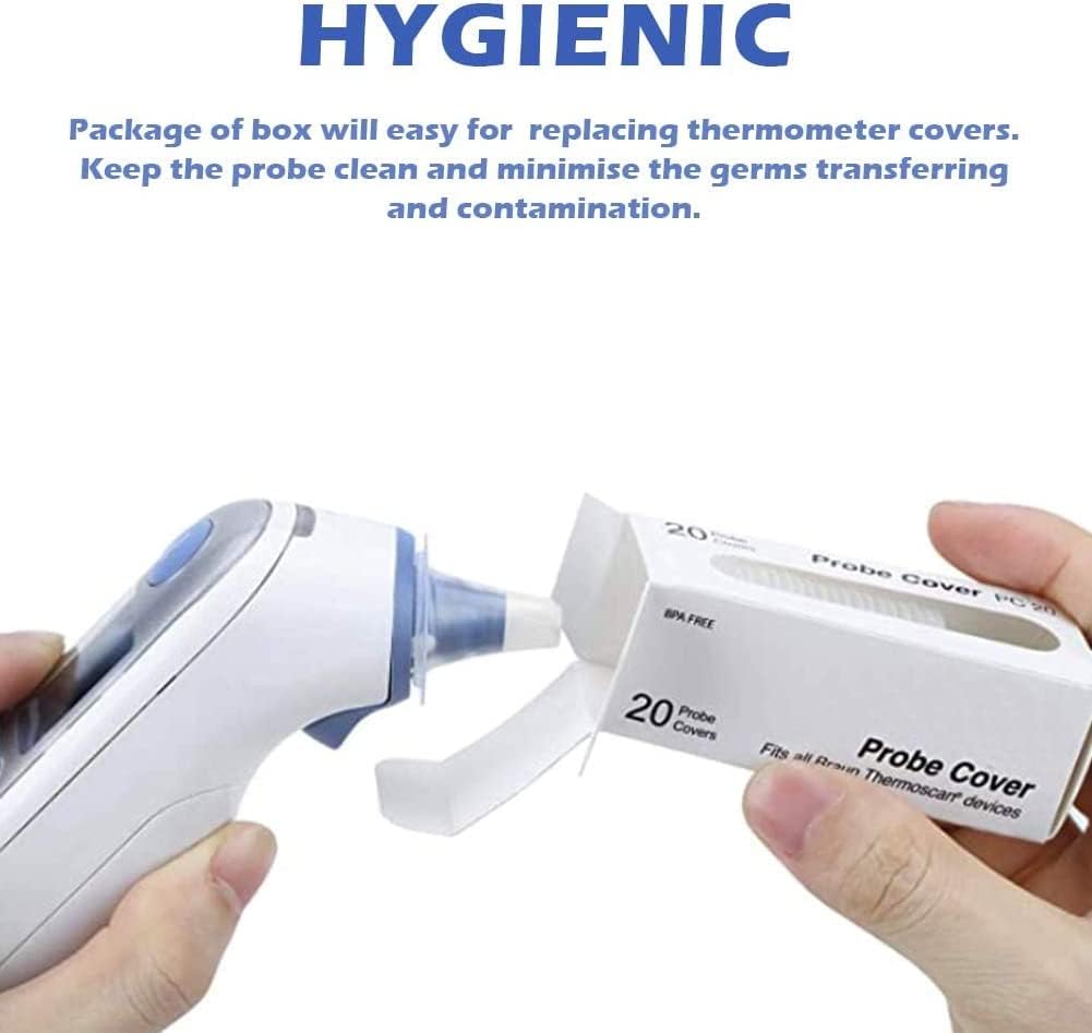 Detalle 2 de 200Pcs Ear Thermometer Probe Covers Pack of 200
