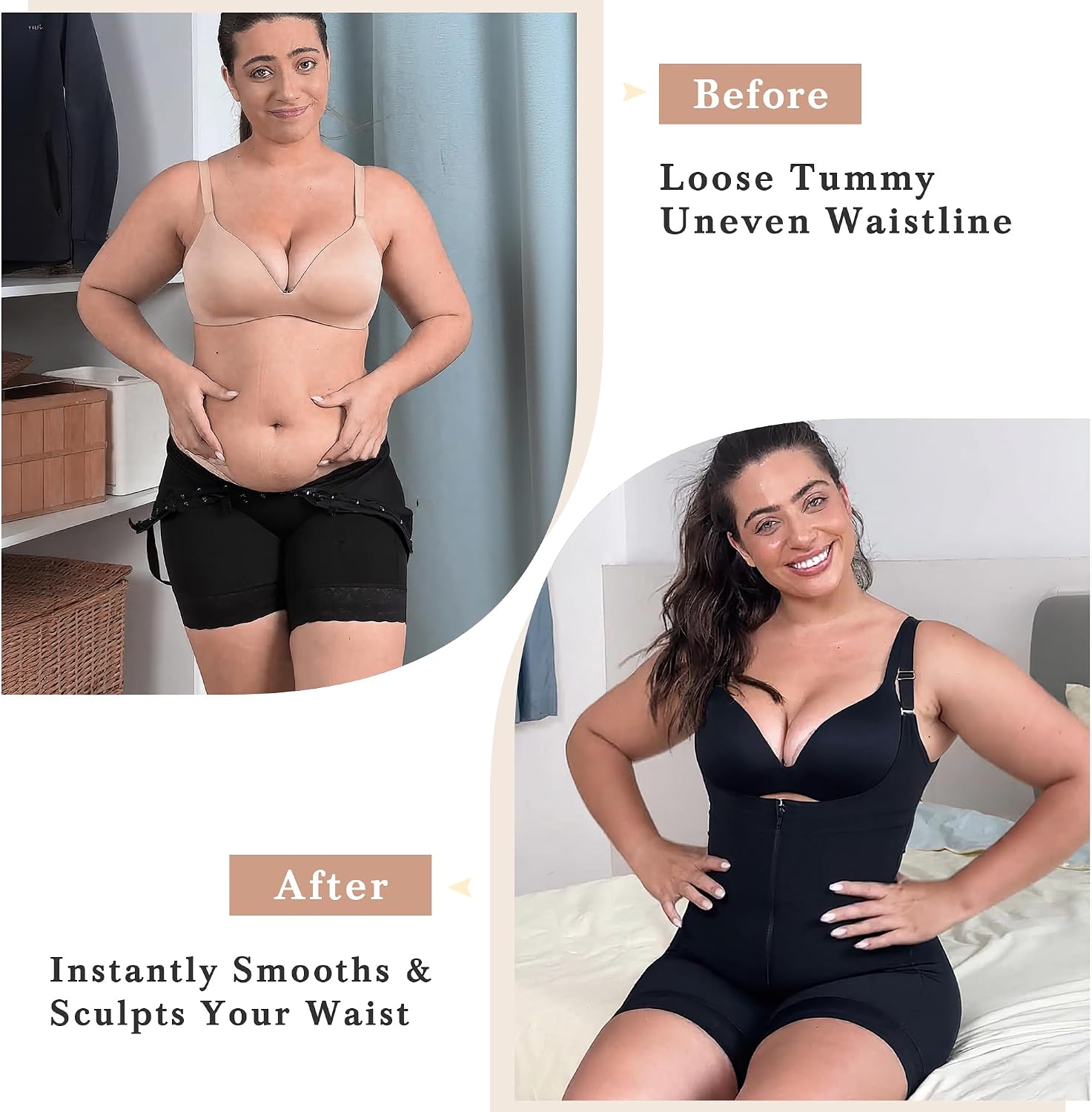 Thumbnail 6 de YIANNA Colombian Shapewear Body Shaper for Women, Tummy Control and Butt Lift