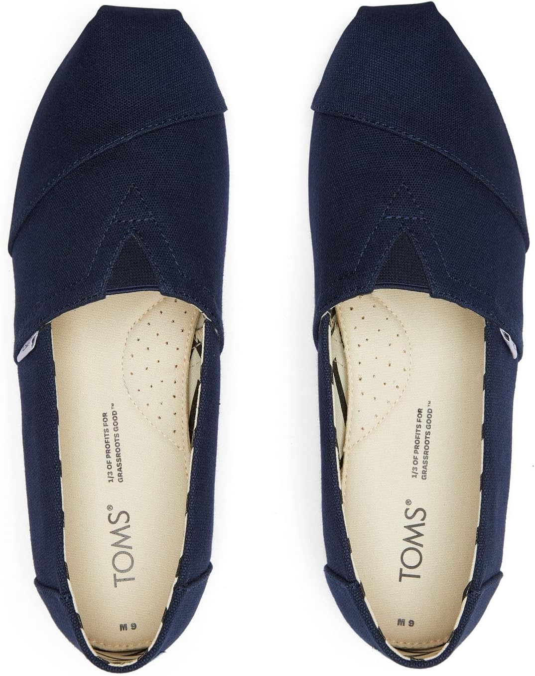 Detalle de TOMS Mens Canvas Shoes Pumps