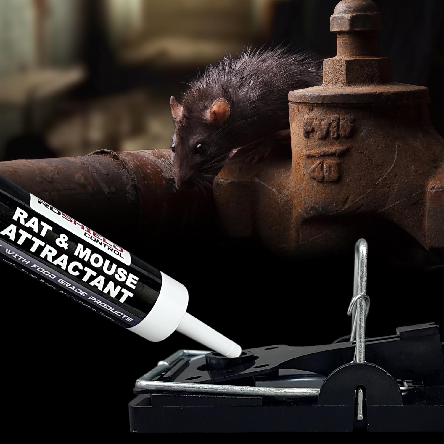 Detalle 1 de ROSHIELD 2x External Rat Snap Trap Protector Box