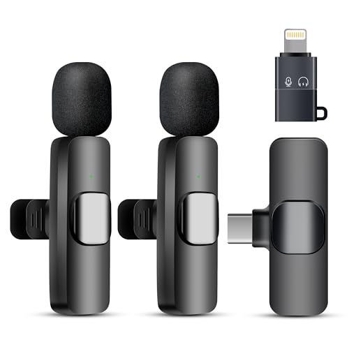 Detalle 2 de Uewpv 2026 Microfono Wireless: Kit dualità per Vlog e contenuti social