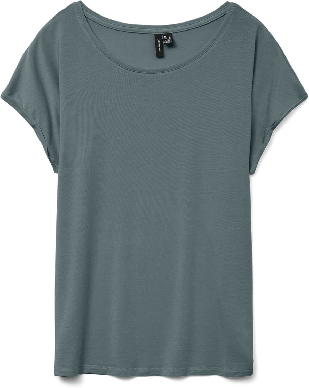 Detalle de VERO Moda Vmava Plain Ss Top T-Shirt Slimfit