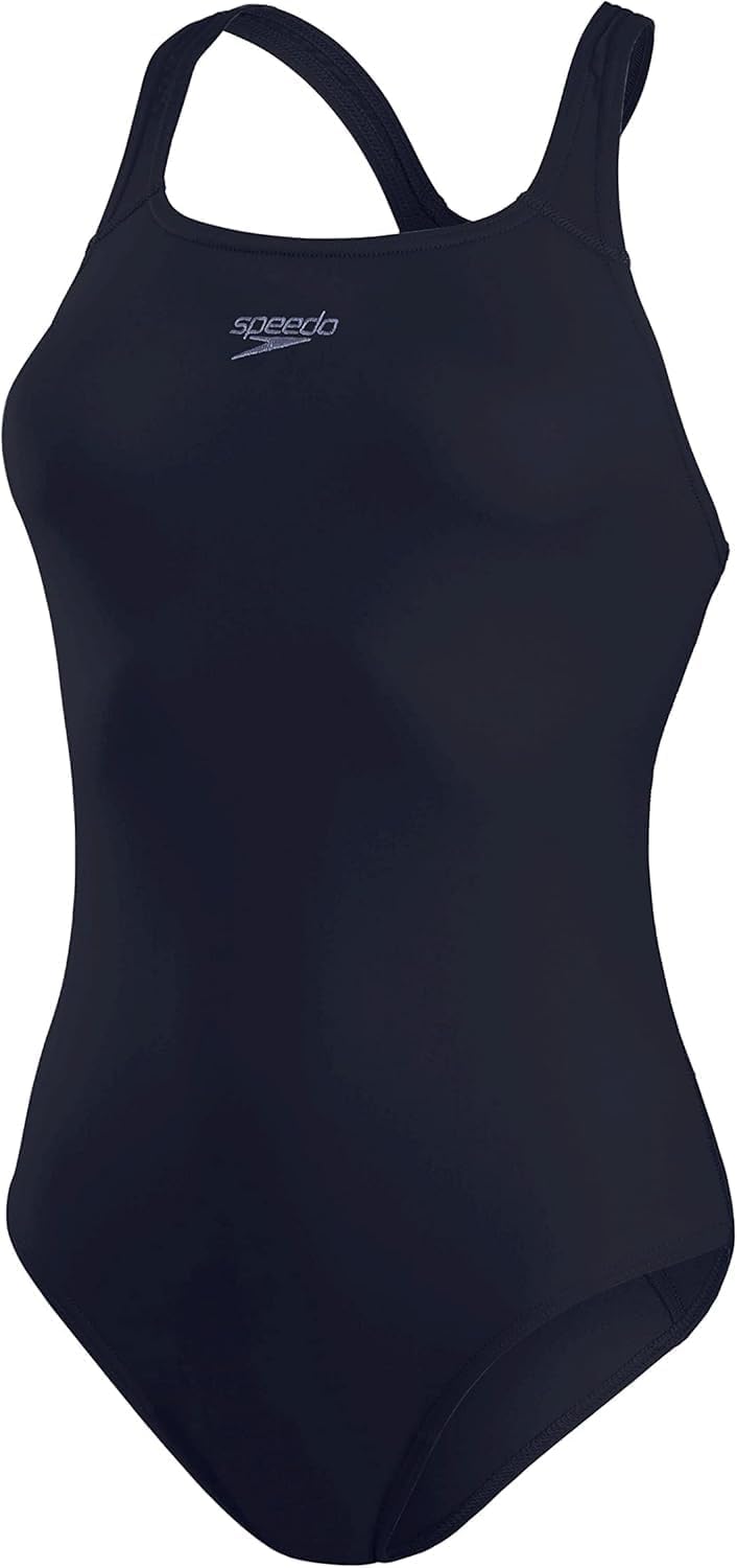 Detalle de Speedo Damen Eco Endurance+ Medalist Badeanzug – Athletische Passform, Recyclingmaterial, chlorbeständig