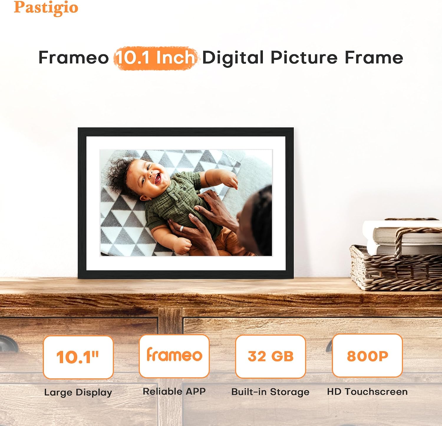 Detalle 2 de Frameo digital picture frame, 10.1-inch