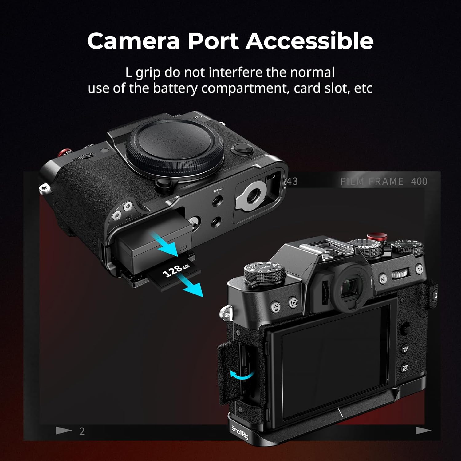 Thumbnail 2 de SMALLRIG Impugnatura L per FUJIFILM X-T30 III