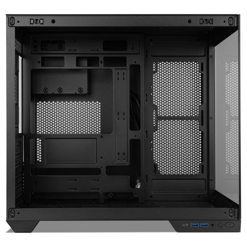 Detalle 2 de NOX Hummer ASTRA NEO Semitorre ATX doble cristal USB-C Negra 🖥