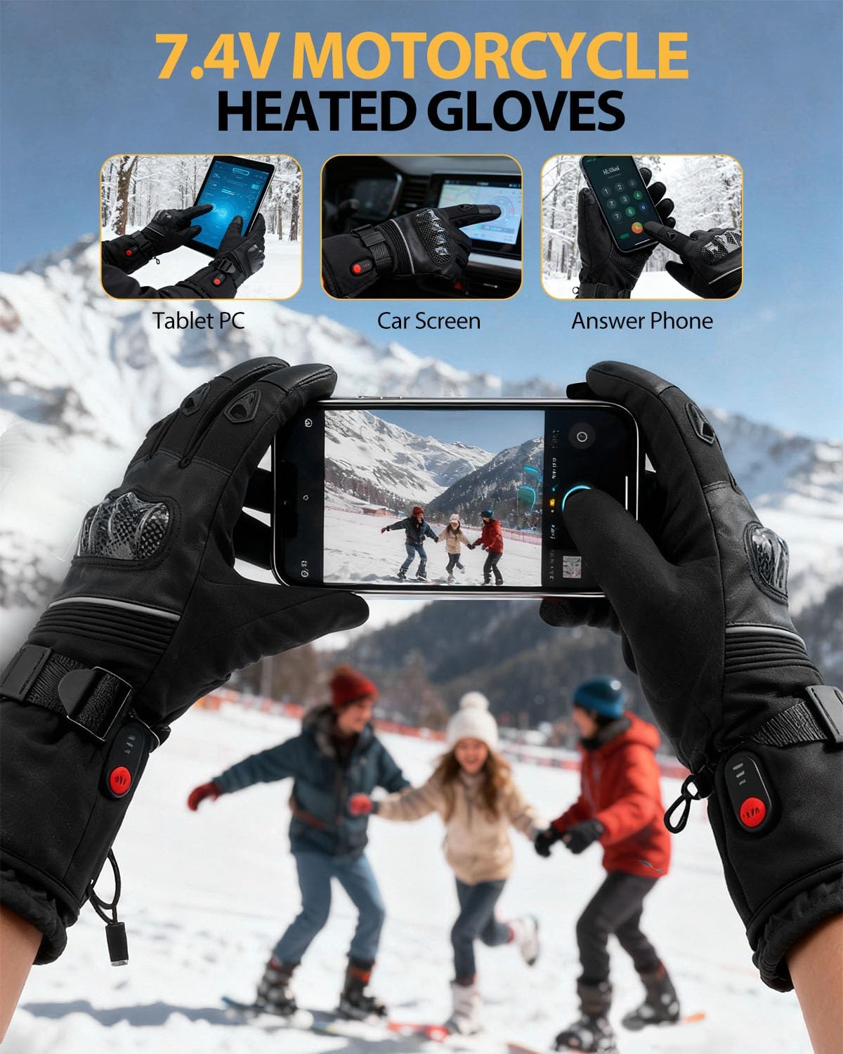 Detalle 2 de Olutula Heated Gloves 3000mAh