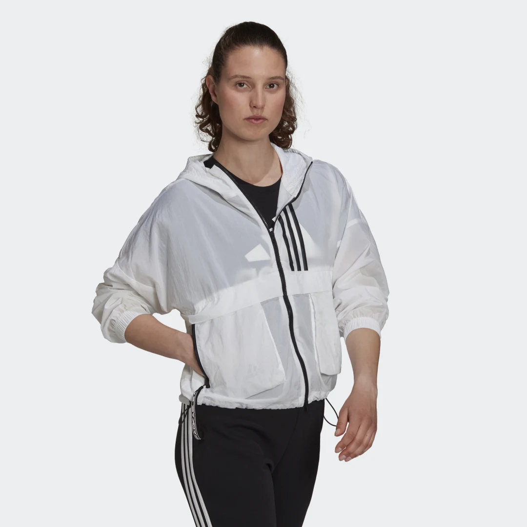 Detalle 1 de Adidas W.N.D Windbreaker Blanco