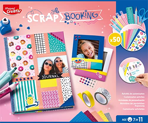 Thumbnail 7 de Maped Creativ Kit Scrapbooking Infantil 50+ accesorios 🖍️