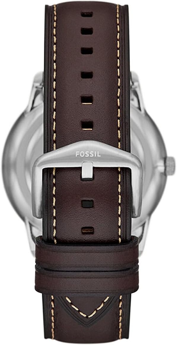Thumbnail 2 de Fossil Neutra Herrenuhr: Mondphasen, Edelstahlgehäuse und Lederband