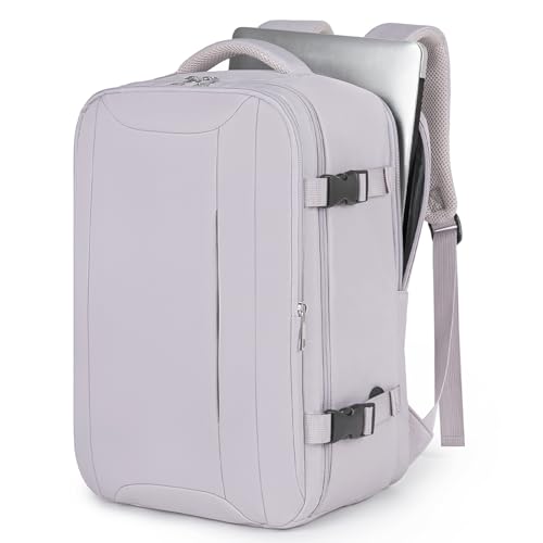 Detalle de VMIKIV Mochila 40x30x20 para Ryanair 24L: antirrobo, 14'' portátil y bolsillo húmedo