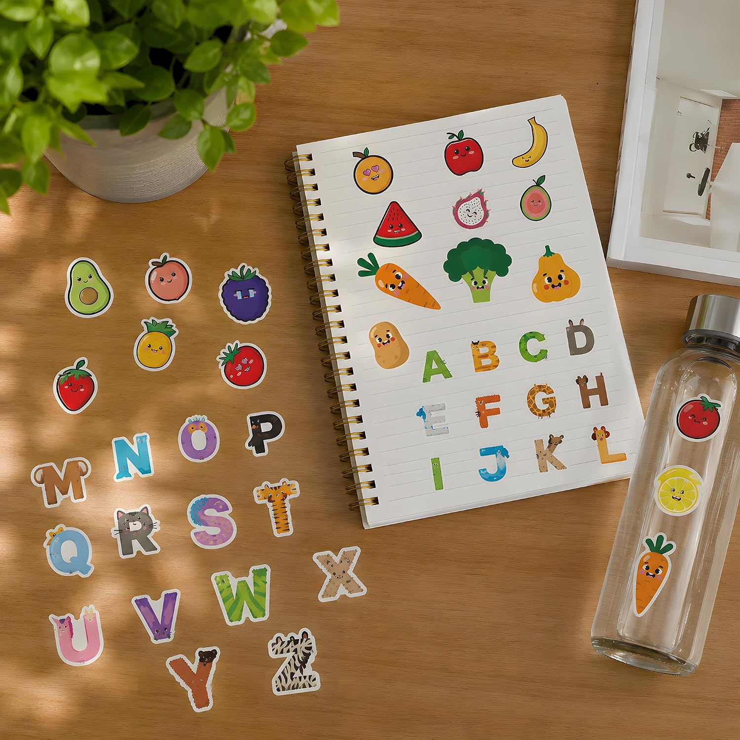 Thumbnail 6 de OHOME 36-Sheet Kids Sticker Pack, 600+ Vinyl Stickers in 18 Themes
